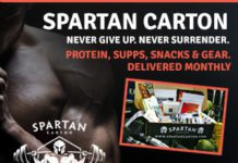 Save 40% on Your First Spartan Carton